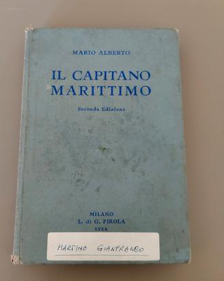 libro IL CAPITANO MARITTIMO 