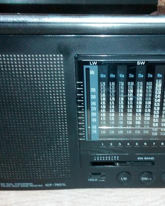 Radio Sony ICF-7601L 12 BANDE + Alimentatore