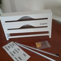 porta carta pellicola alluminio  nuova