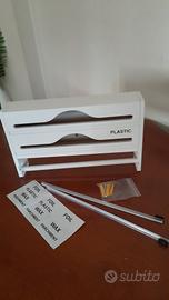 porta carta pellicola alluminio  nuova