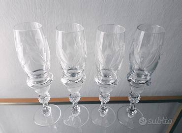 Servizio 4 Calici Champagne