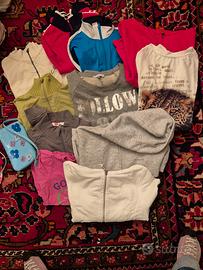 Felpe bambina 8-12 anni e pantaloni e magliette