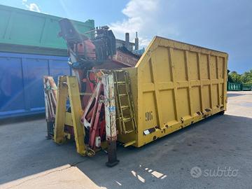 CONTAINER SCARRABILE USATO A CIELO APERTO CON G