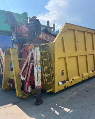 CONTAINER SCARRABILE USATO A CIELO APERTO CON G