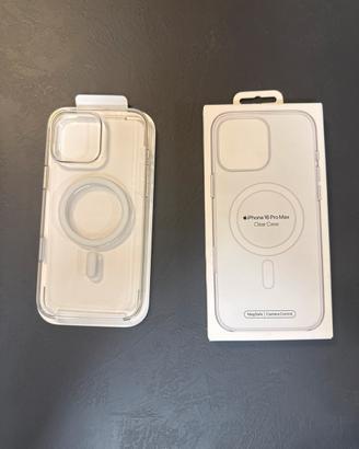 Custodia trasparenre clear case phone 16 pro max