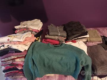 abbigliamento bimba 8/9/10 anni