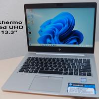 HP Elitebook i5-7° 8Ram DDR4 con SSDNVME 256 Gb
