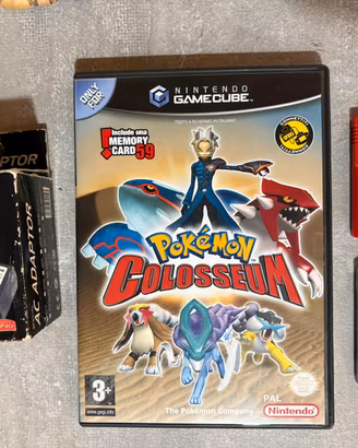 Lotto Pokemon Colosseum e Pokemon Rosso  Batman