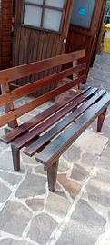PANCHINA LEGNO MASSICCIO