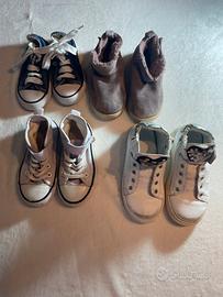 Scarpe bambina taglia 23, 24, 26