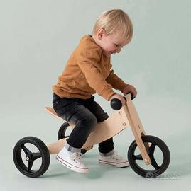 bici triciclo legno 2 o 3 ruote