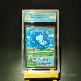 Carta Pokemon Bubble Mew Ex 232 Graad 9.5 Italiano