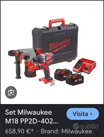 Set avvitatore +tassellatore 