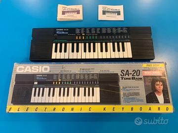 tastiera Casio ToneBank SA-20 edizione M. Jackson