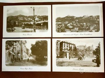 Quattro cartoline vecchia Genova 
