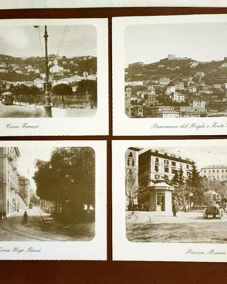 Quattro cartoline vecchia Genova 