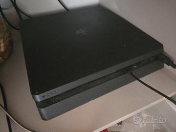 play station 4 slim + 6 joysyik