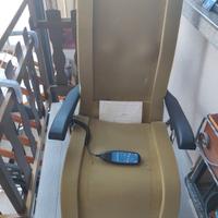 sdraio con massaggiatore 