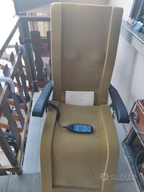 sdraio con massaggiatore 