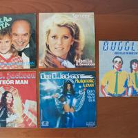 Disco vinile 45 giri anni Settanta Ottanta