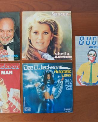 Disco vinile 45 giri anni Settanta Ottanta