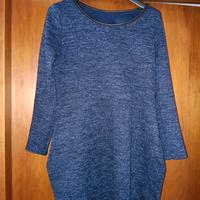 Maglione donna blu