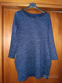 Maglione donna blu