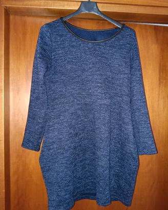 Maglione donna blu