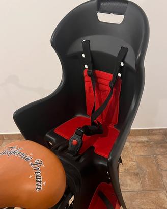 Seggiolino polisport boodie bici bicicletta bimbi