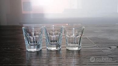 Bicchieri da shortini