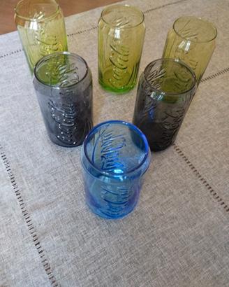 Coca-cola bicchieri da collezione 