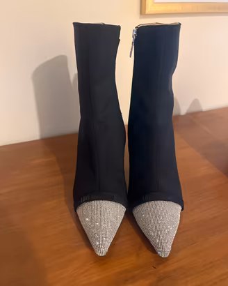 Stivaletto nero Love Moschino