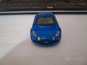 Modellino burago 1/43 renault alpine a110 2018