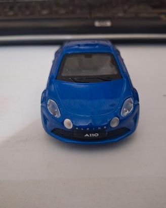 Modellino burago 1/43 renault alpine a110 2018