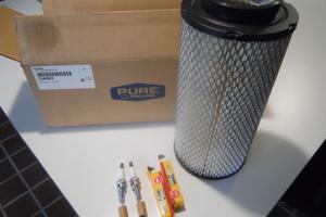 Candele e filtro aria quad Polaris RZR 1000