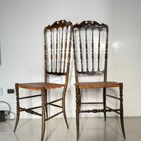 Coppia sedie Chiavarine
