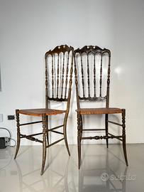 Coppia sedie Chiavarine