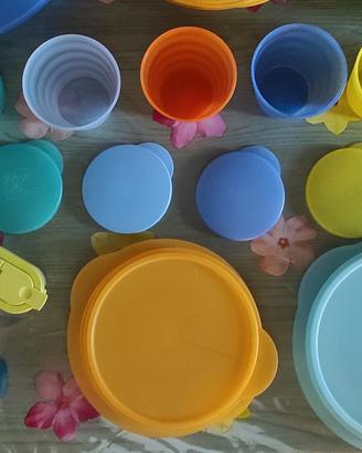 Set di stoviglie Tupperware campeggio o picnic 
