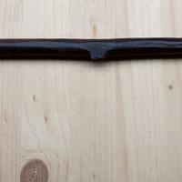 Catenaccio antico in ferro battuto