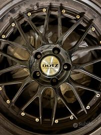 Cerchi 18" DOTZ Revvo Black + Gomme Continental