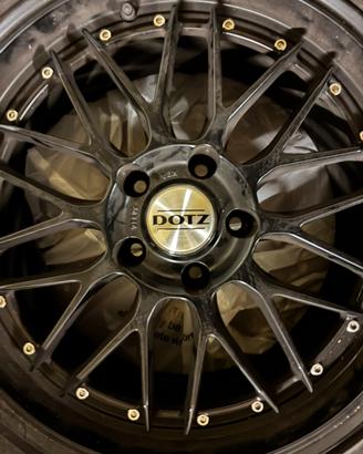 Cerchi 18" DOTZ Revvo Black + Gomme Continental