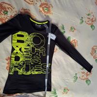 Maglia nera tg.xs maniche lunghe 