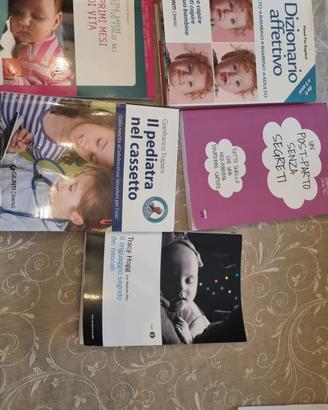 Libro "Il linguaggio segreto dei neonati" e altri