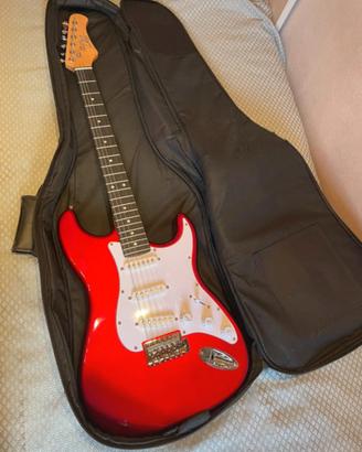 Chitarra elettrica Eko + cavo e custodia