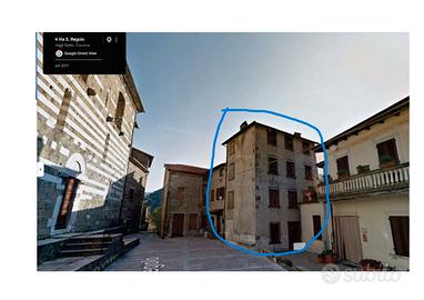 Casa terratetto piazza Comune Vagli di sotto