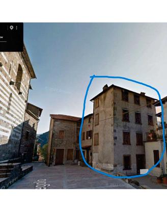 Casa terratetto piazza Comune Vagli di sotto