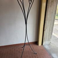 APPENDIABITO FERRO BATTUTO NERO DA INGRESSO