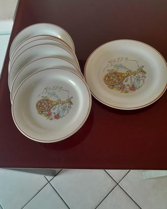 Set piatti da pizza 