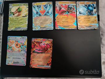 Lotto carte Pokemon modern