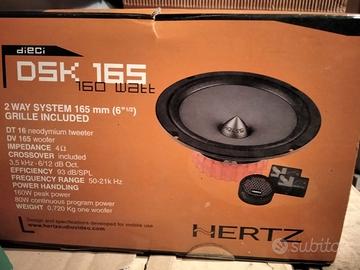 Impianto audio hertz 165 nuovo